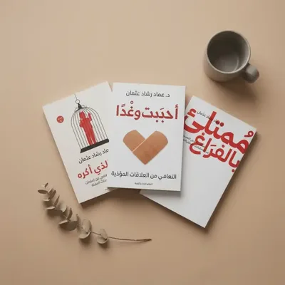 ثلاثية د- عماد رشاد ( ابي الذي اكرة-أحببت وغدا-ممتليء بالفراغ )