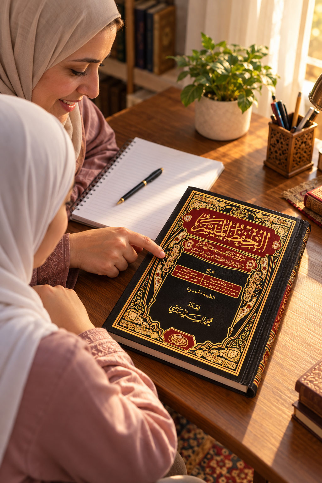 أم وبنتها بيحفظوا