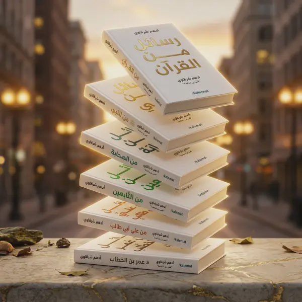 باقة رسائل أدهم شرقاوي الكاملة — 6 كتب