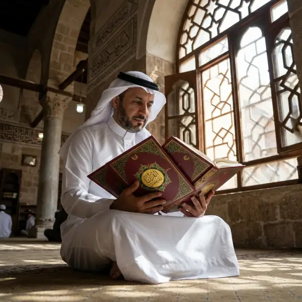 القرآن تدبر وعمل – مع قارىء QR كود لكل صفحة ( 20X28 )